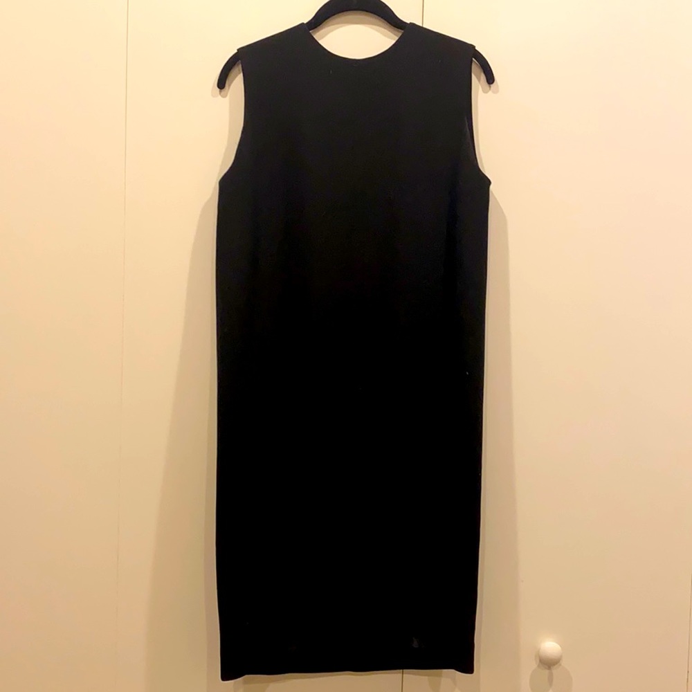 Vince Size 6 Black Shift Work Dress